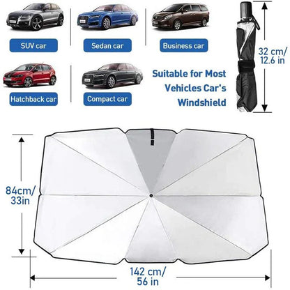 Interior Sunshade Umbrella for Cars & Trucks